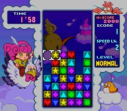 花仙子方块／耀西俄罗斯方块SFC游戏截图第14张