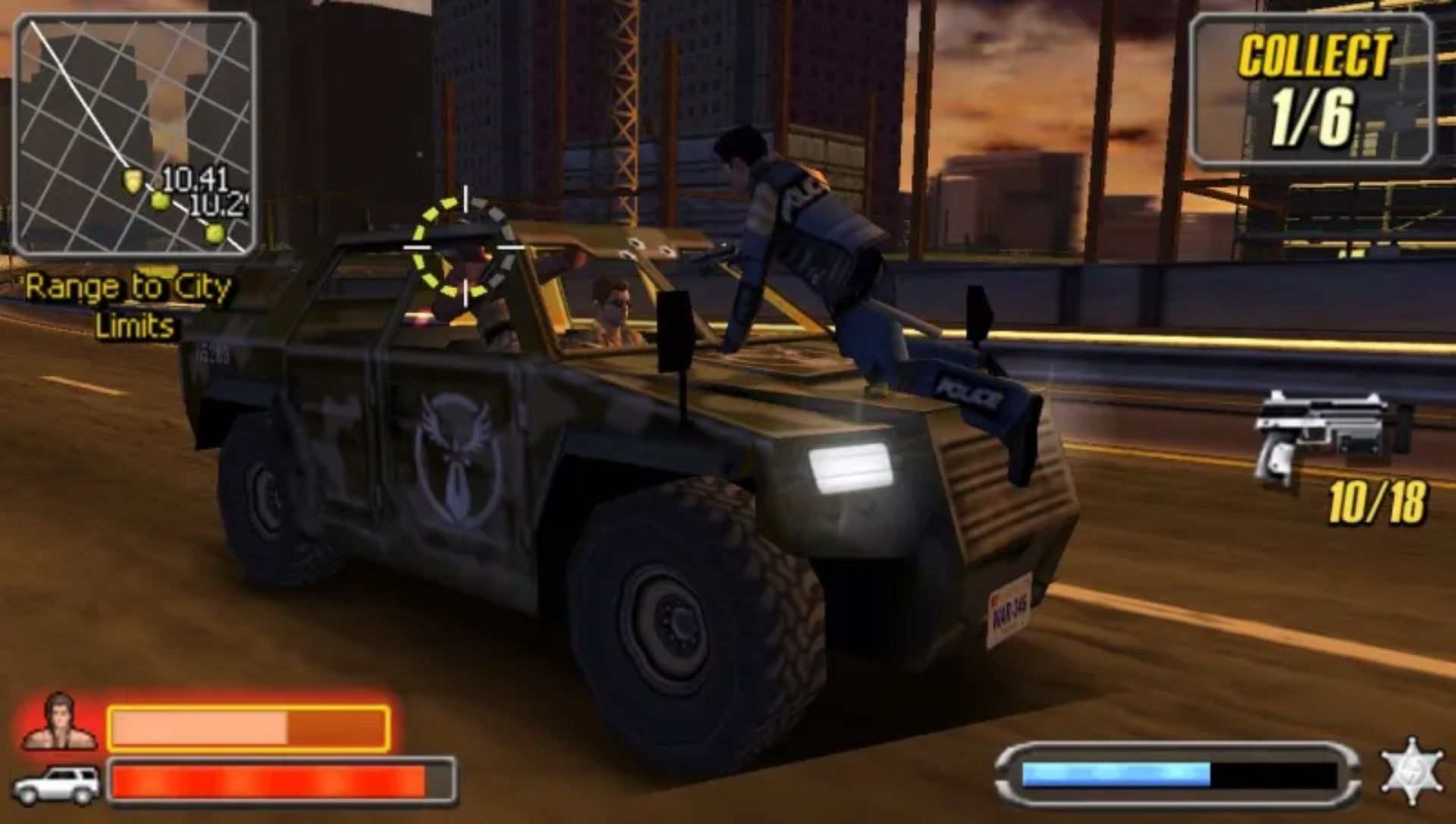 强力追击PSP游戏截图第8张