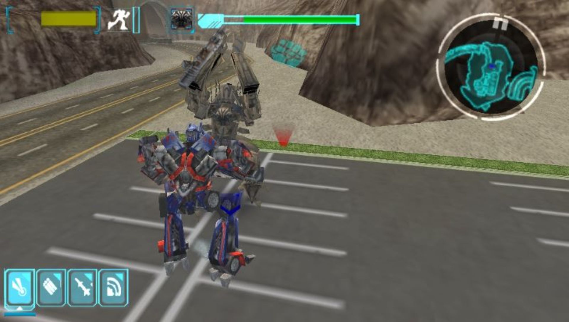 变形金刚PSP游戏截图第6张