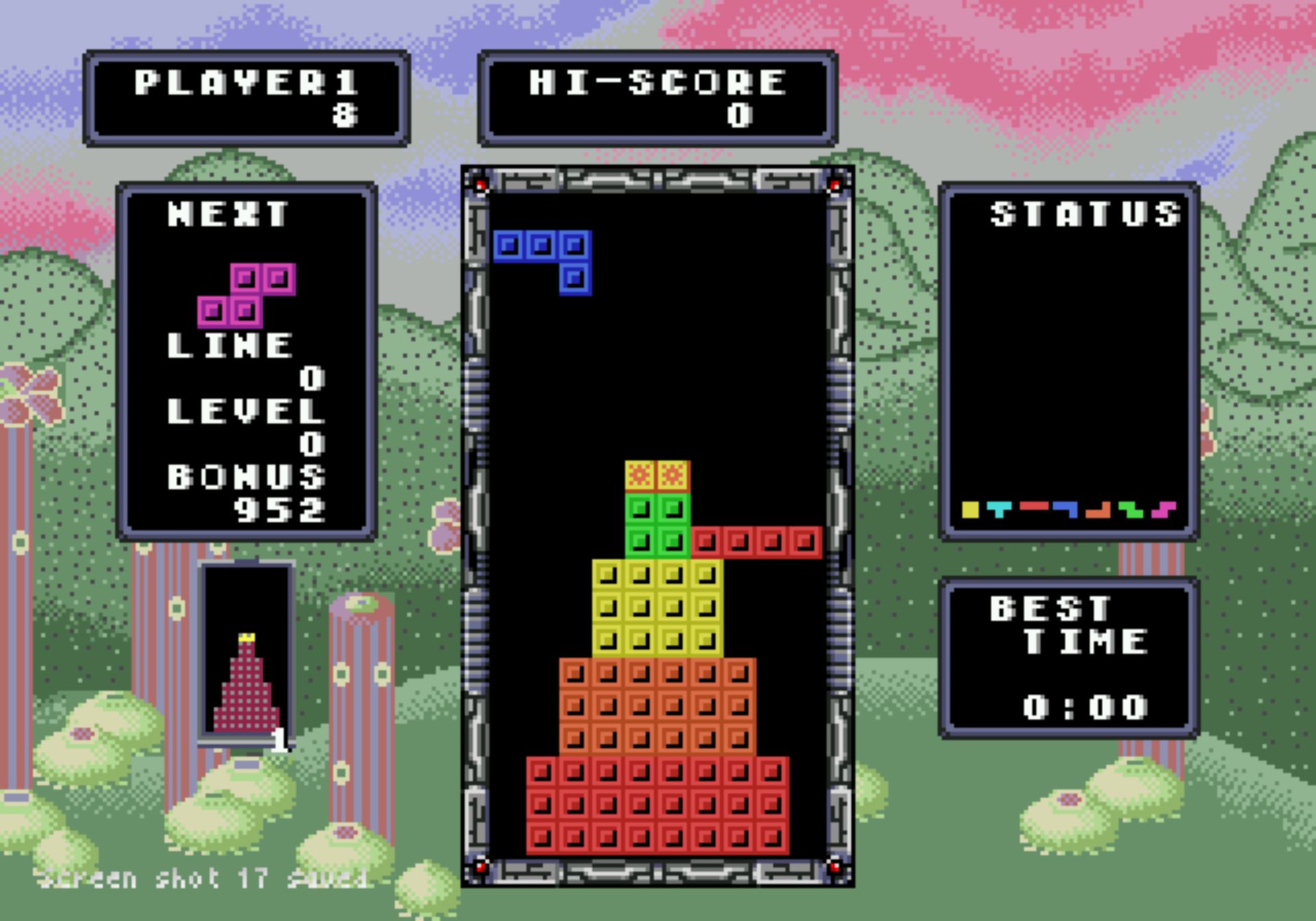 世嘉俄罗斯方块／闪光点MD游戏截图第5张