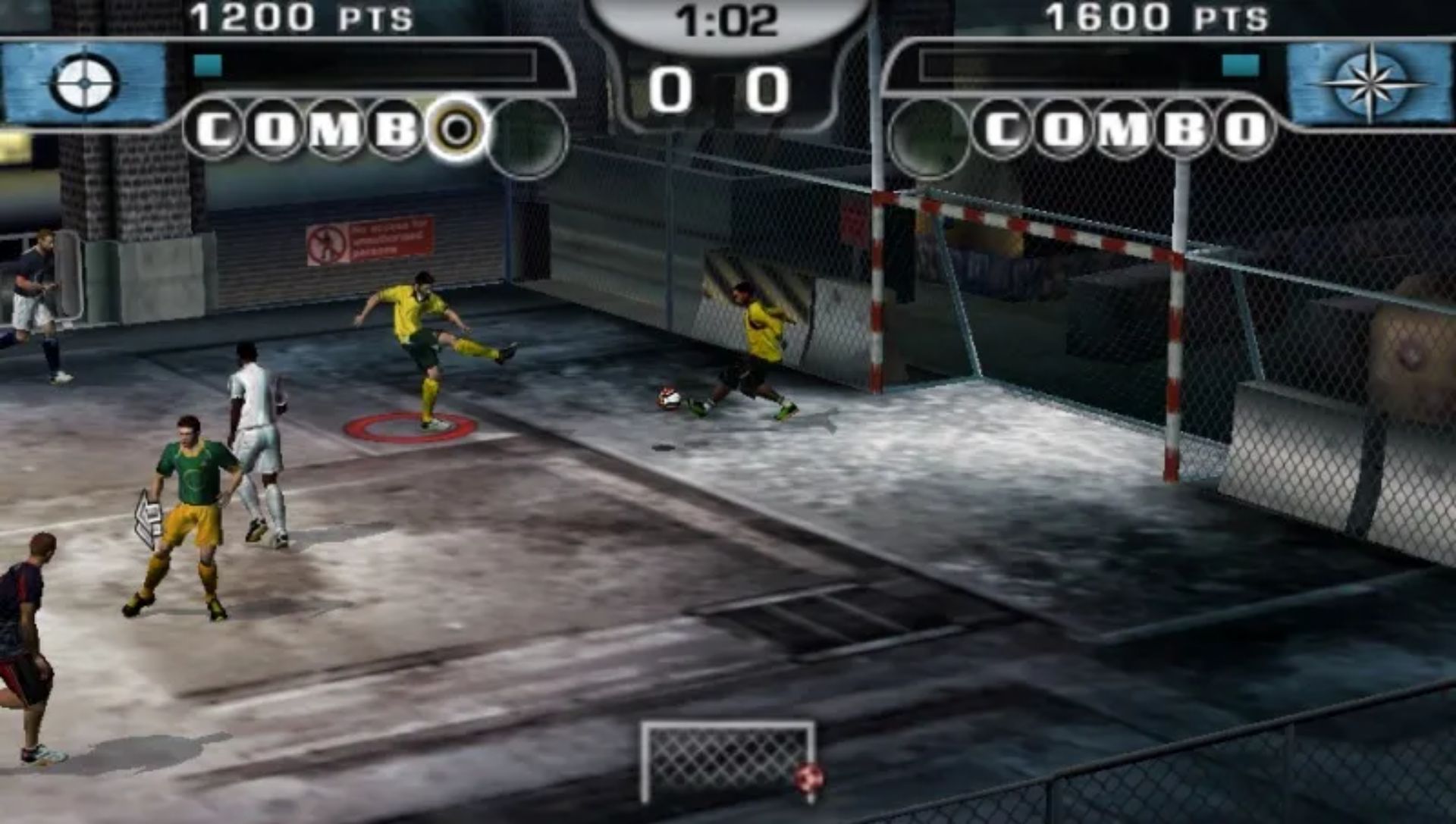 FIFA街头足球2PSP游戏截图第7张