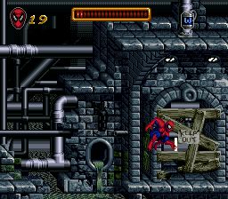 蜘蛛侠：原点SFC游戏截图第5张