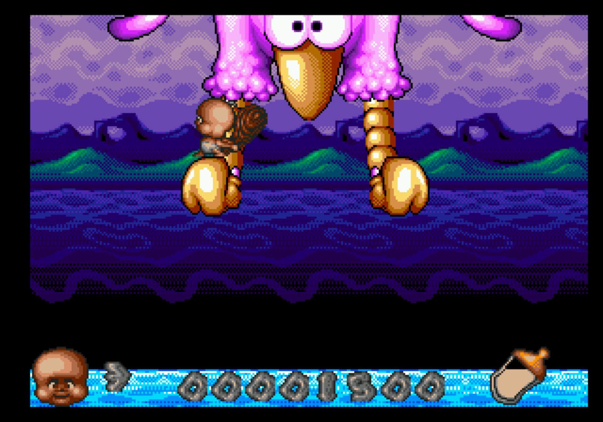 呆呆原始人2MD游戏截图第13张