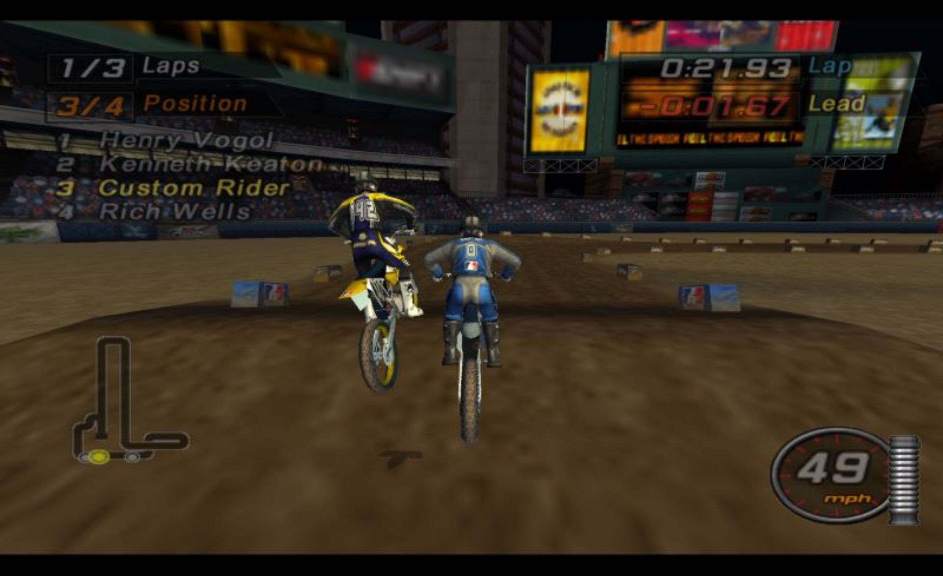 MTX越野摩托PSP游戏截图第18张