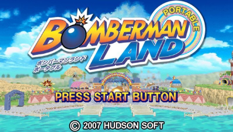 炸弹人乐园：携带版PSP游戏截图第1张