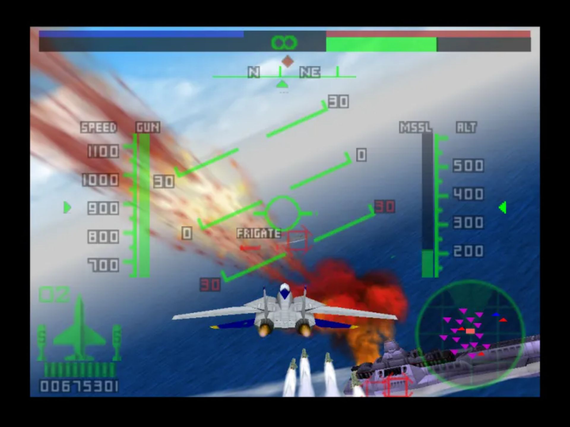 音速战机：突击N64游戏截图第20张