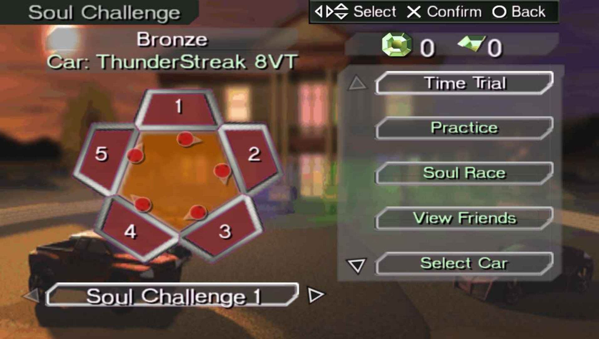 口袋赛车PSP游戏截图第2张