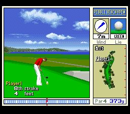 圆石滩高尔夫SFC游戏截图第13张