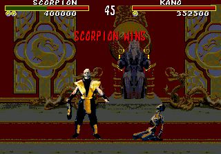 真人快打1MD游戏截图第7张