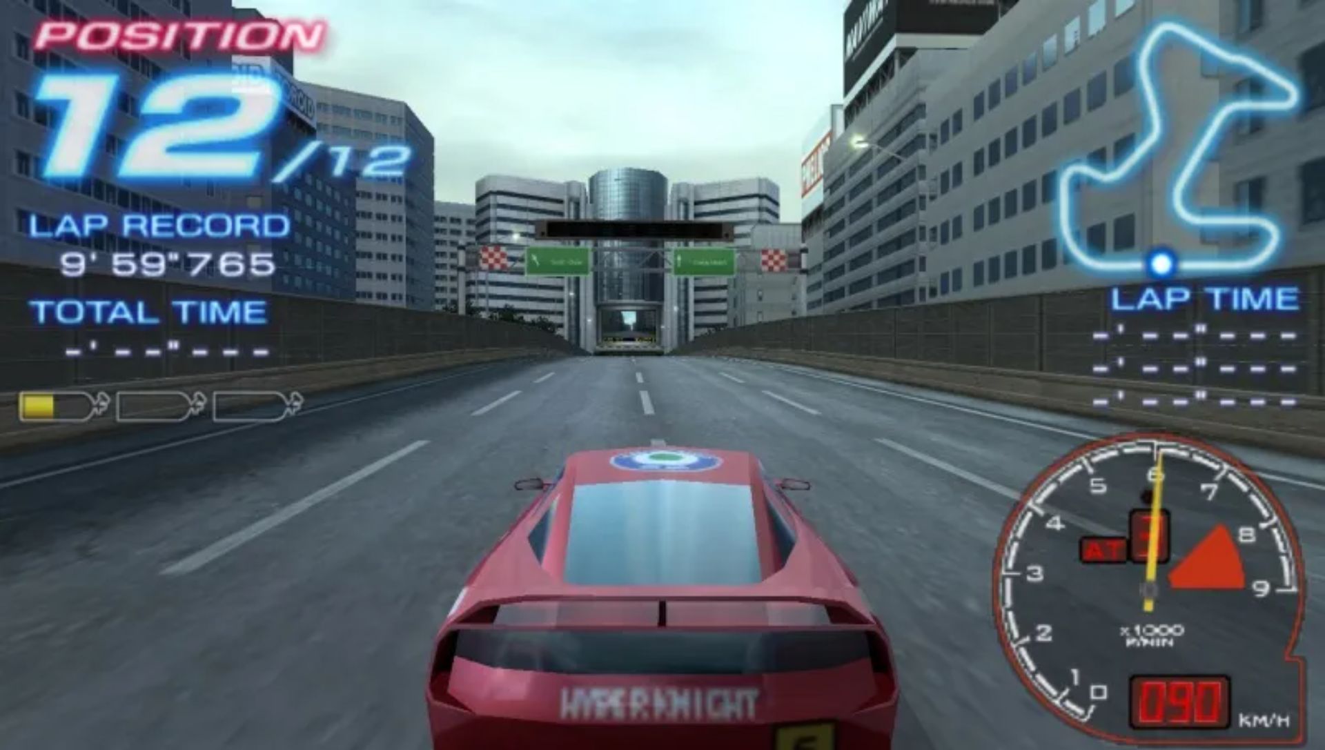 山脊赛车1PSP游戏截图第7张