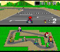 超级马里奥赛车SFC游戏截图第12张