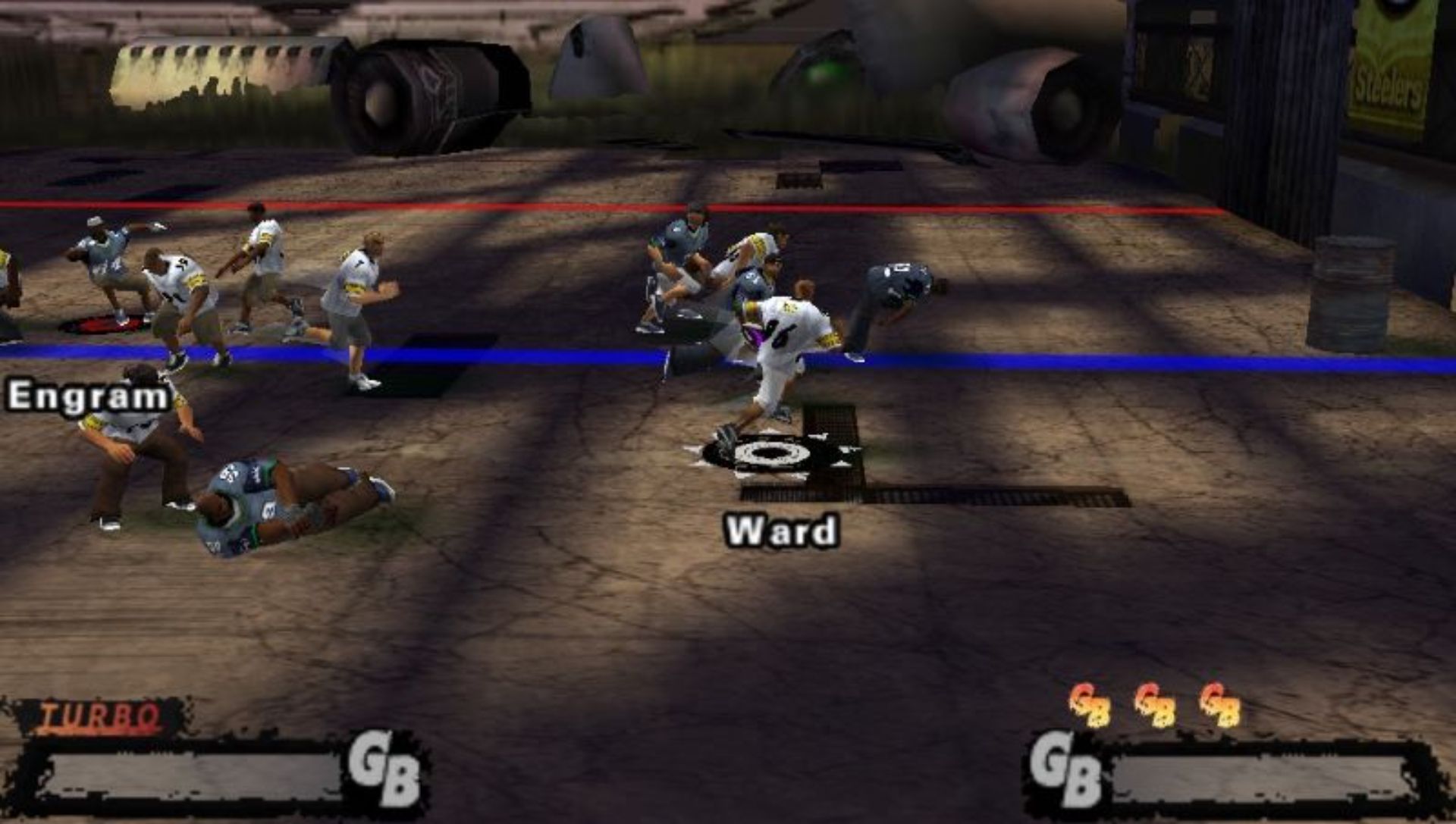 NFL街头橄榄球3PSP游戏截图第8张