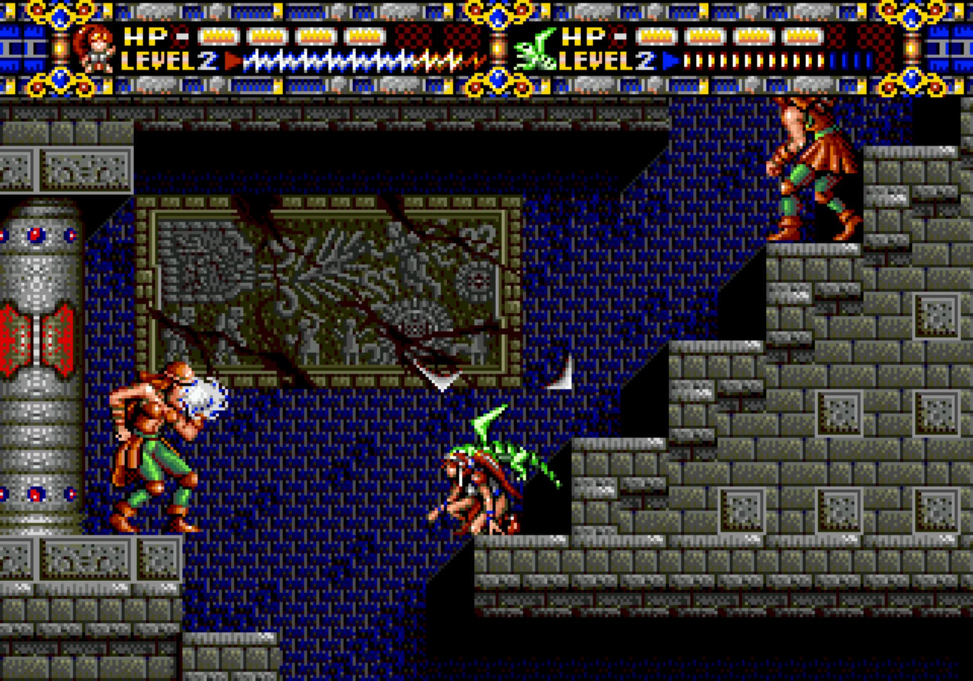 龙少女战士：艾莉西亚MD游戏截图第11张