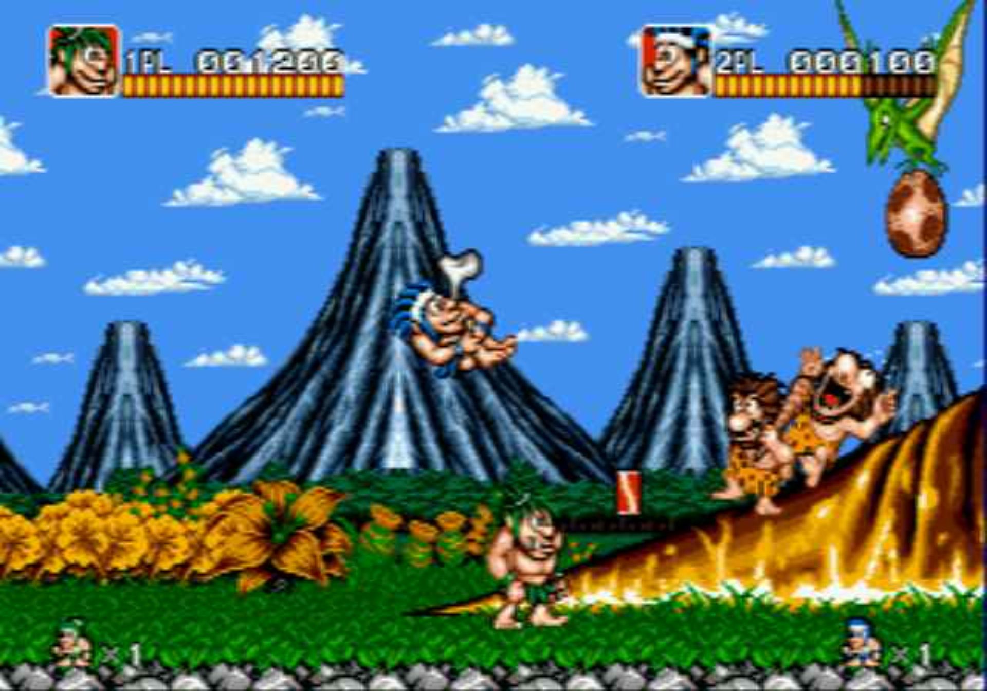 战斗原始人MD游戏截图第7张