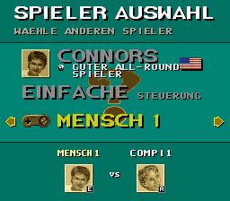 吉米可诺专业网球SFC游戏截图第4张