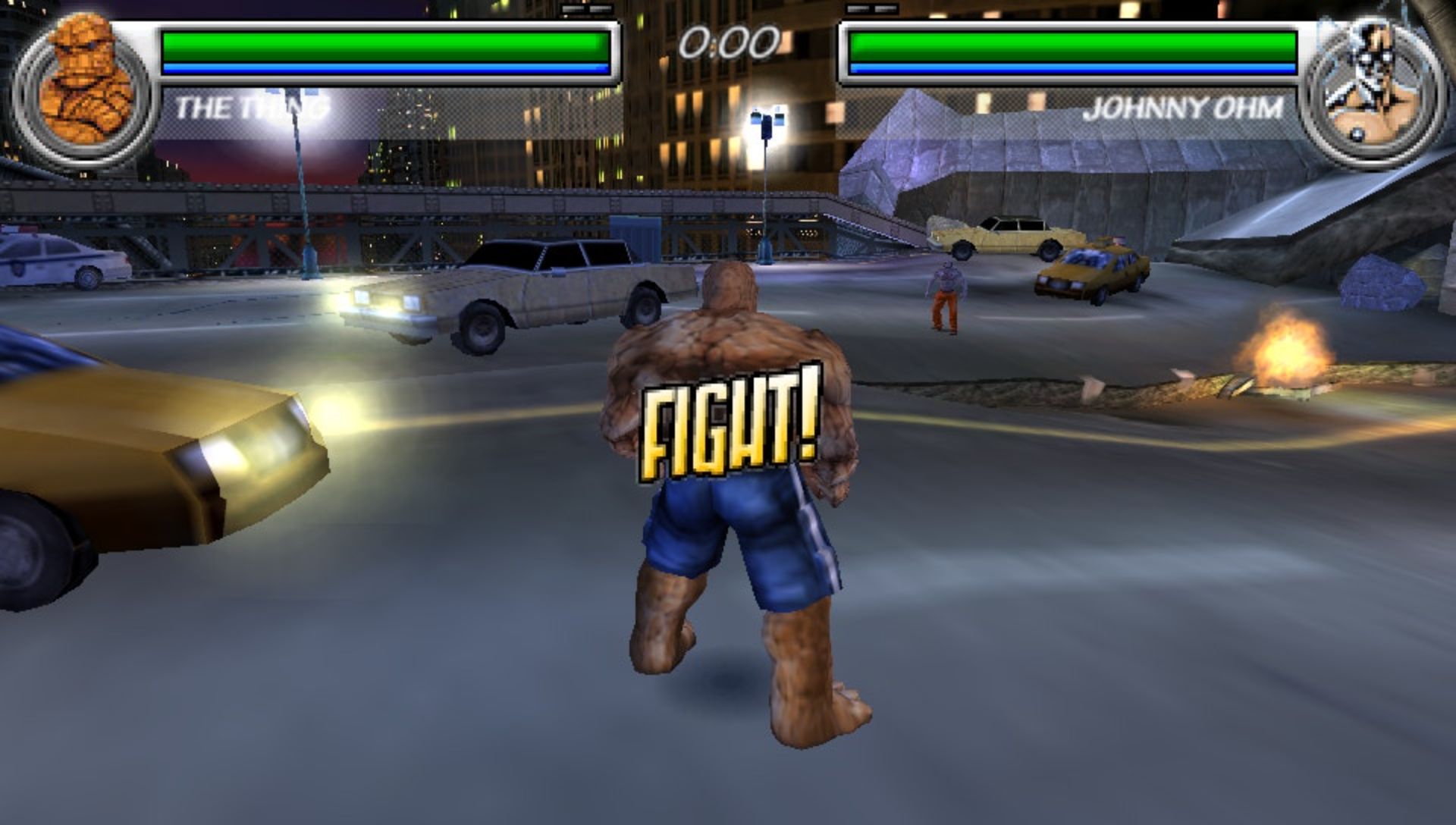 漫画英雄复仇女神：未完成的崛起PSP游戏截图第6张