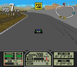 超级印第赛车SFC游戏截图第7张