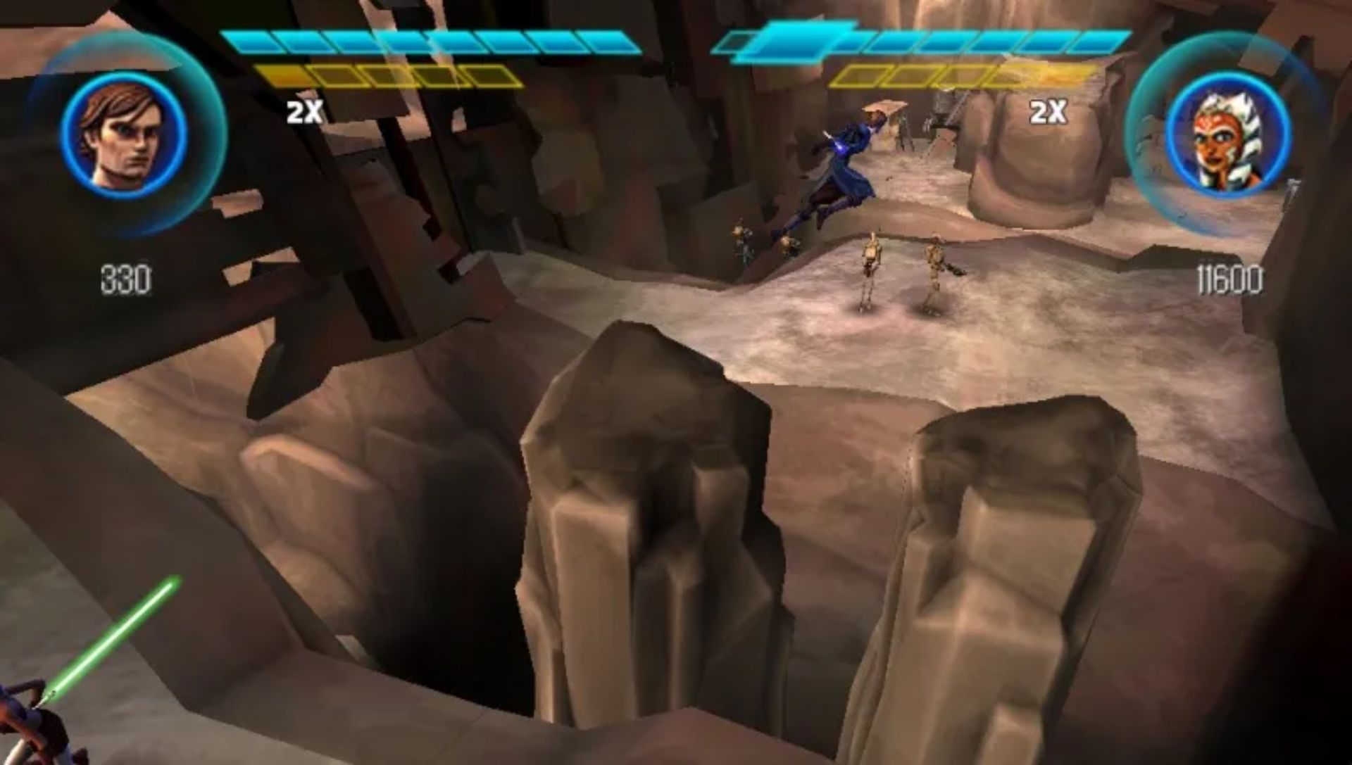 星球大战：克隆人战争（共和国英雄）PSP游戏截图第6张