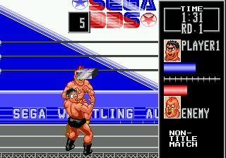 摔跤大战／摔角大战MD游戏截图第9张