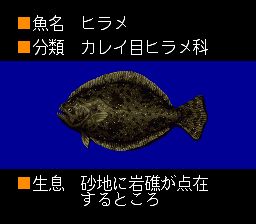 海钓名人：日本花鲈篇SFC游戏截图第2张