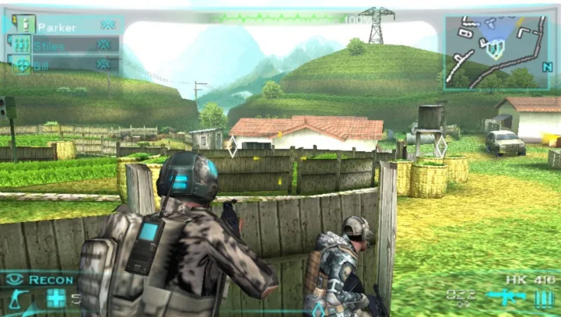 幽灵行动：猎食者PSP游戏截图第14张