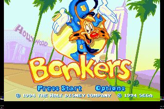 邦卡猫好莱坞大作战MD游戏截图第2张