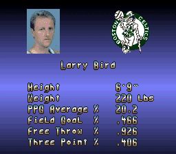 NBA全美明星挑战赛SFC游戏截图第5张