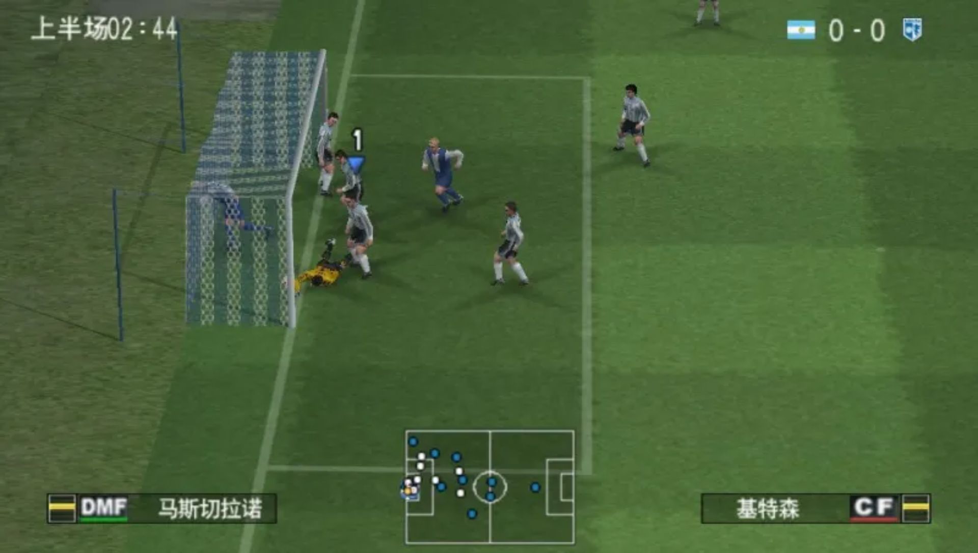 实况足球6PSP游戏截图第6张