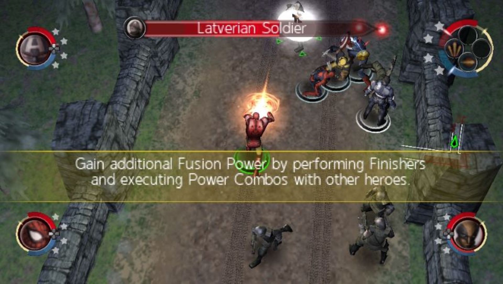 漫画英雄：终极联盟2PSP游戏截图第18张