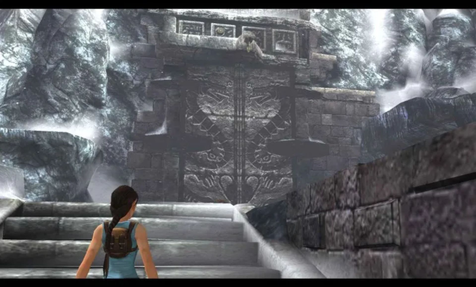 古墓丽影：周年纪念版PSP游戏截图第9张