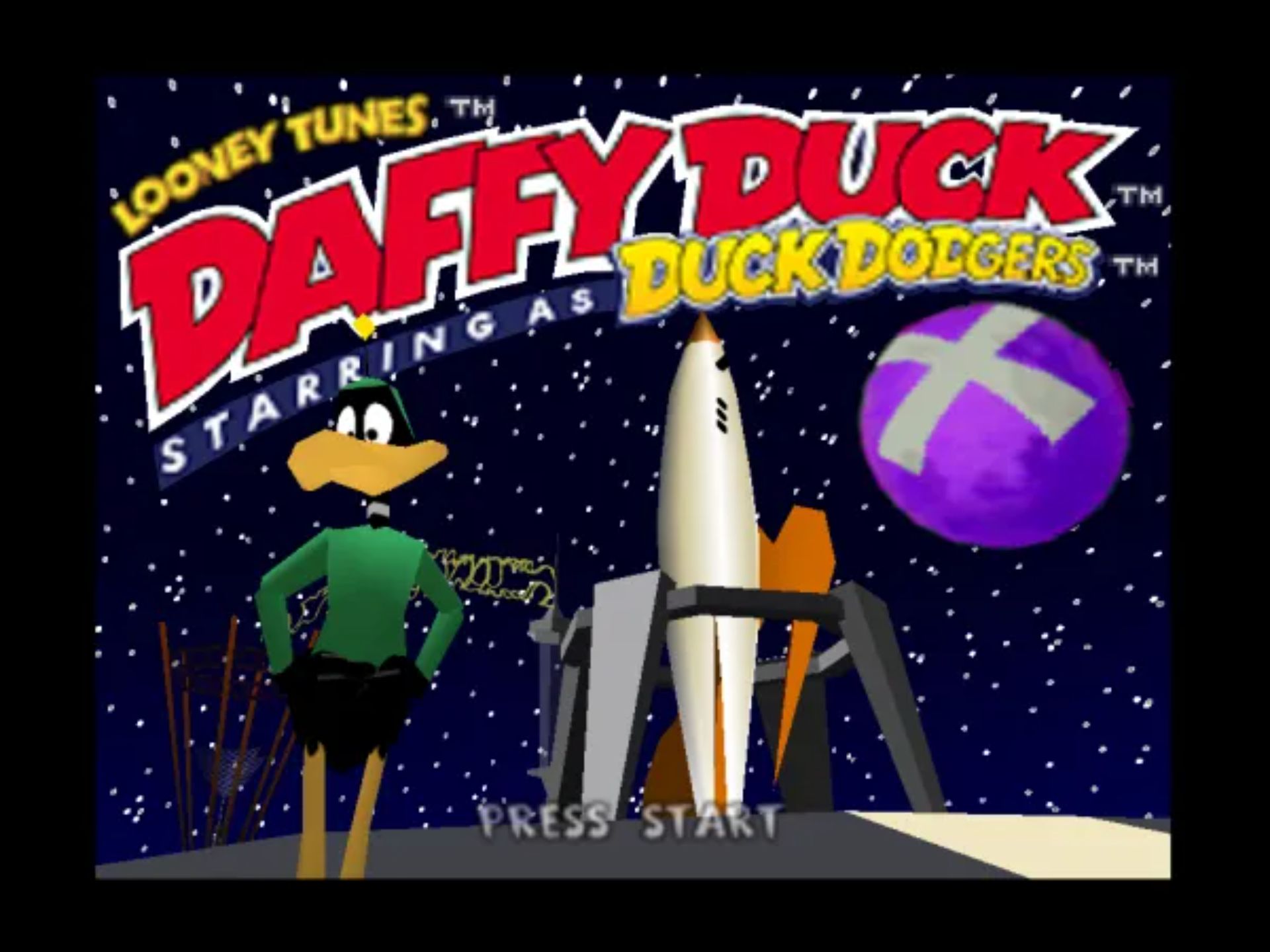 道奇鸭火星历险记N64游戏截图第3张