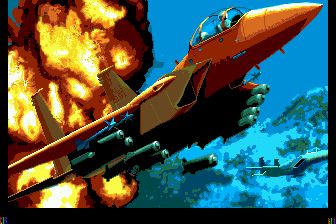 F-15猎鹰行动2／F-15鹰式战斗机2MD游戏截图第3张