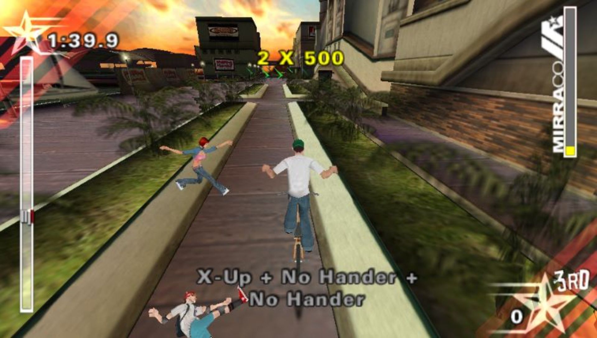 戴夫米拉自行车越野挑战赛PSP游戏截图第13张