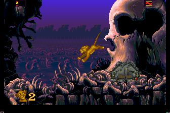 狮子王1MD游戏截图第12张