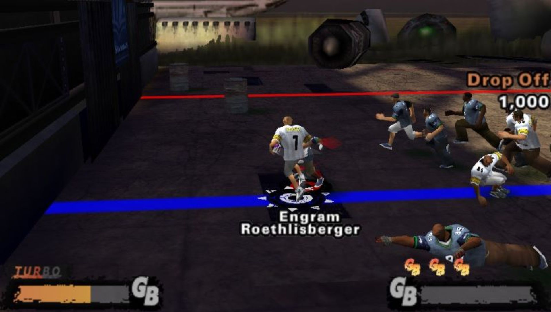 NFL街头橄榄球3PSP游戏截图第14张