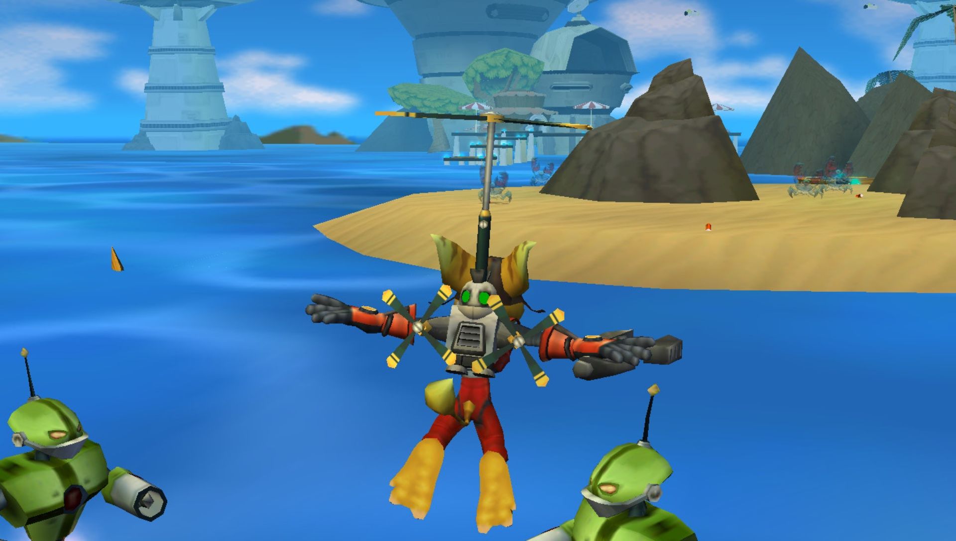 瑞奇与叮当：尺寸事件PSP游戏截图第15张