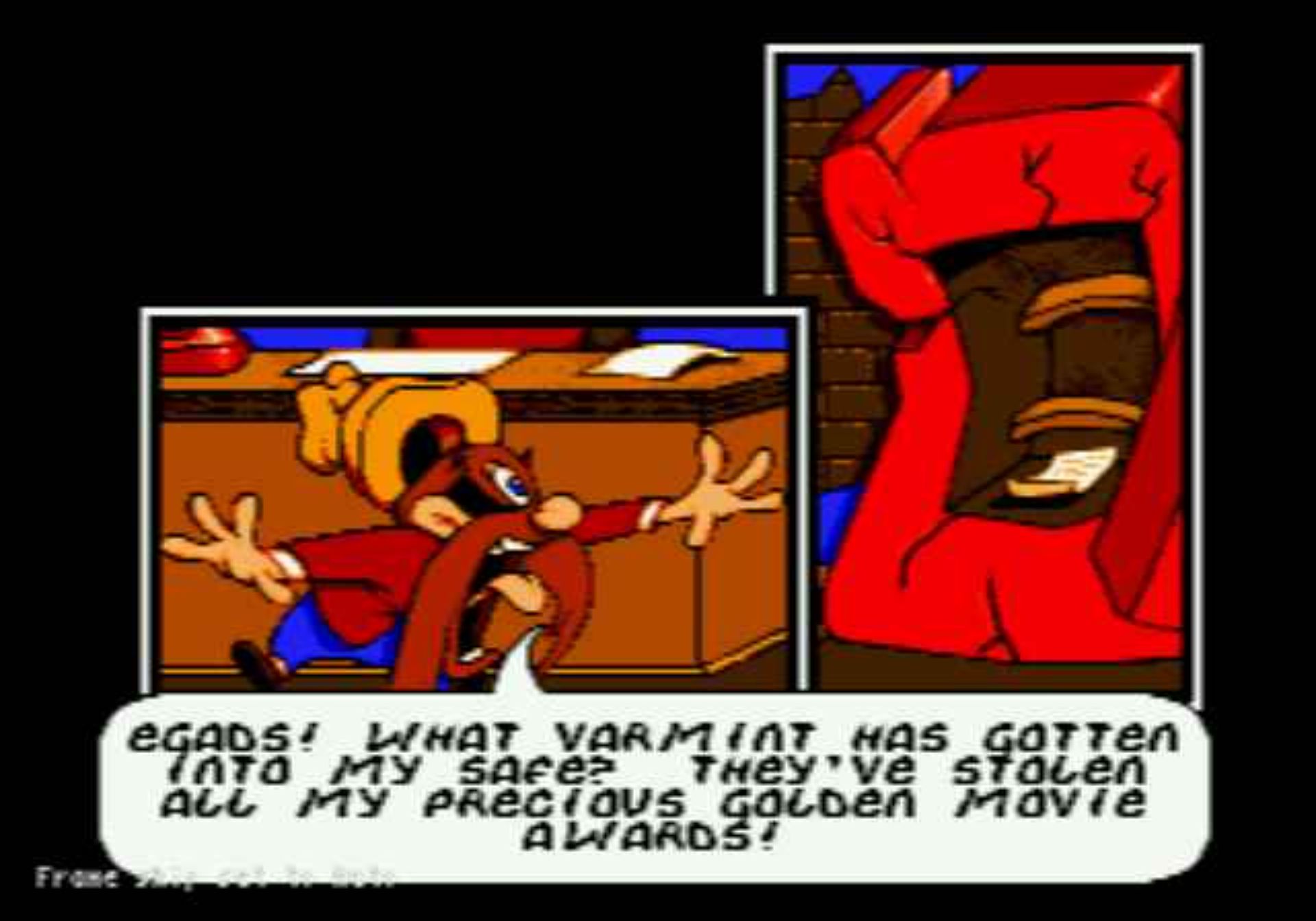 达菲鸭好莱坞冒险MD游戏截图第2张