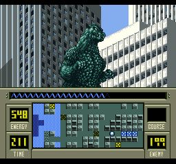 超哥斯拉SFC游戏截图第5张