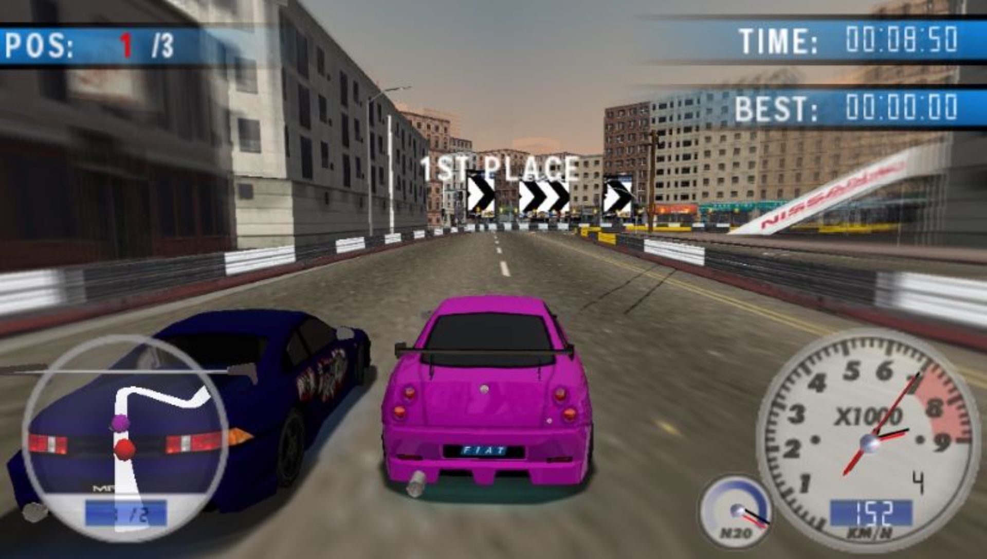 极品醉车：消除器PSP游戏截图第4张