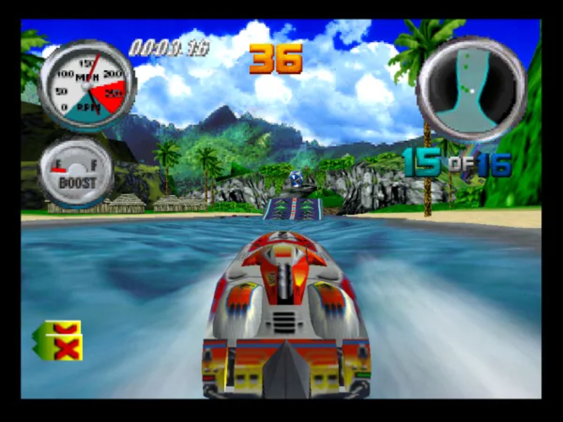 雷霆快艇 (Hydro Thunder)N64游戏截图第6张