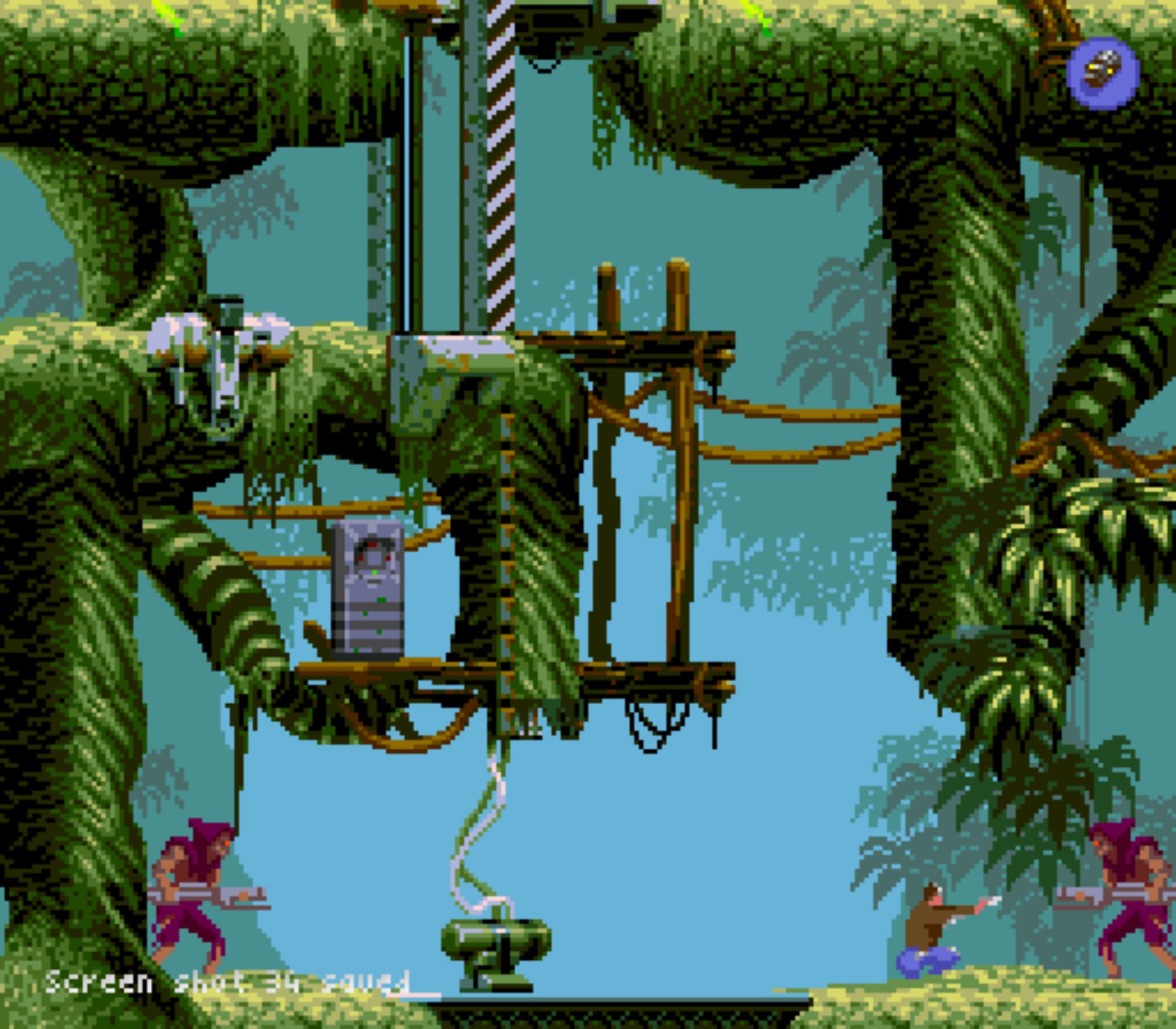 记忆闪回／闪电归来：永恒的追寻／回到过去：印地安之谜MD游戏截图第10张