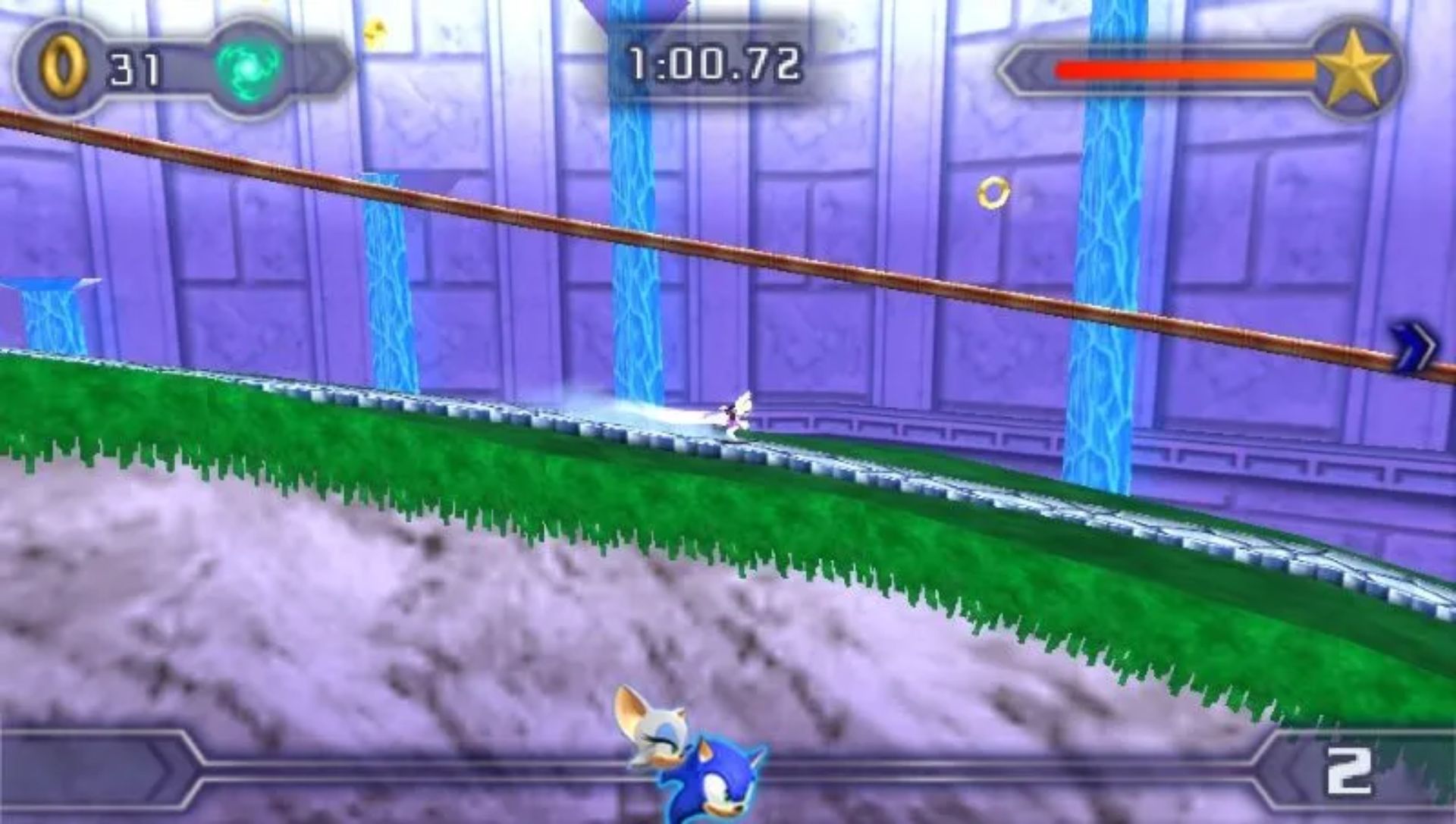 索尼克：竞争者2PSP游戏截图第8张