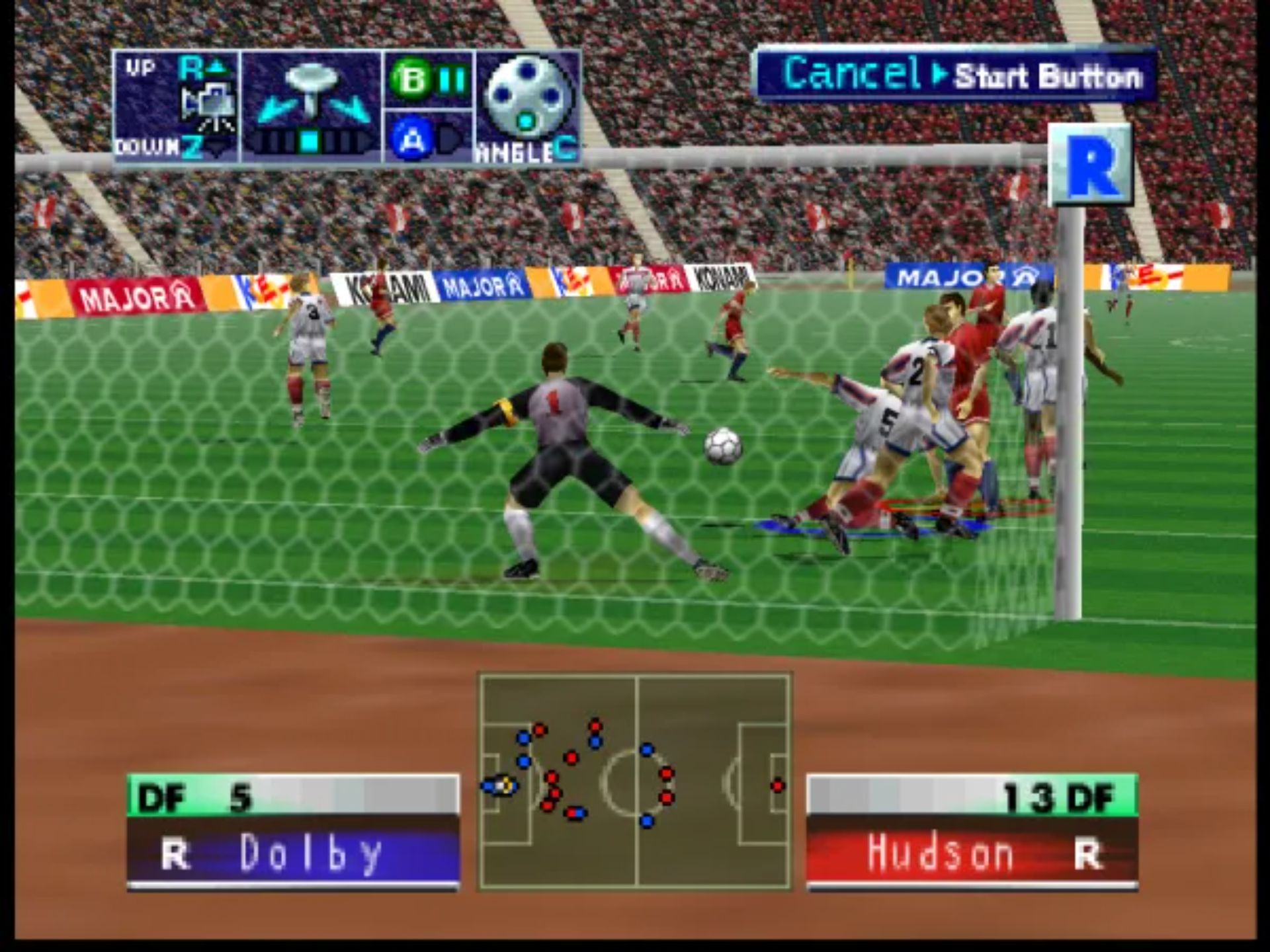 国际超级明星足球2000(International Superstar Soccer 2000)N64游戏截图第15张