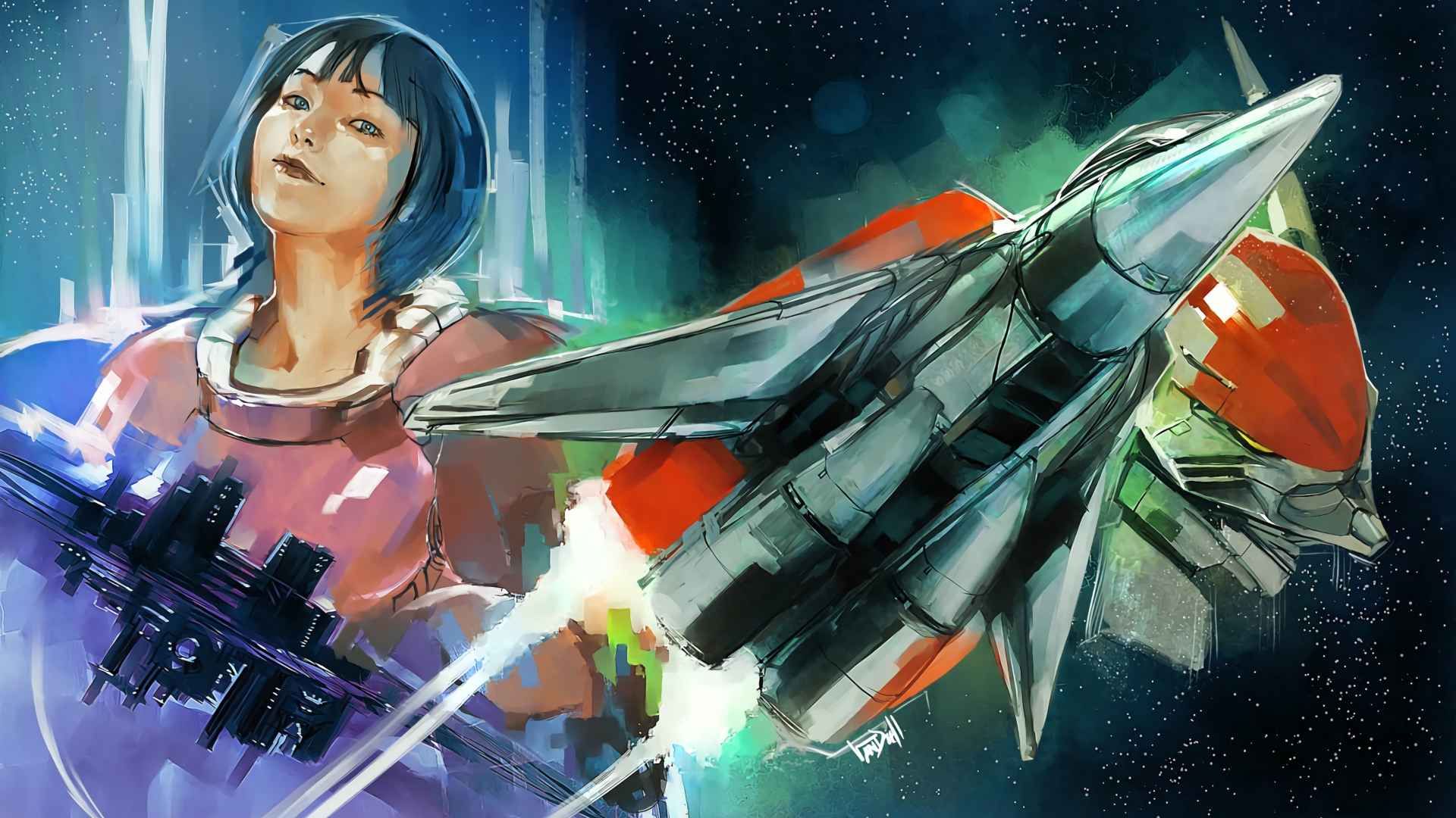 宇宙战机／空中闪光MD游戏截图第1张