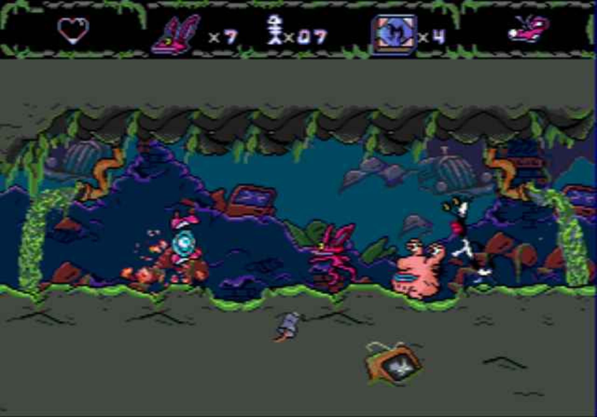 怪物三人行／啊！有怪兽MD游戏截图第11张