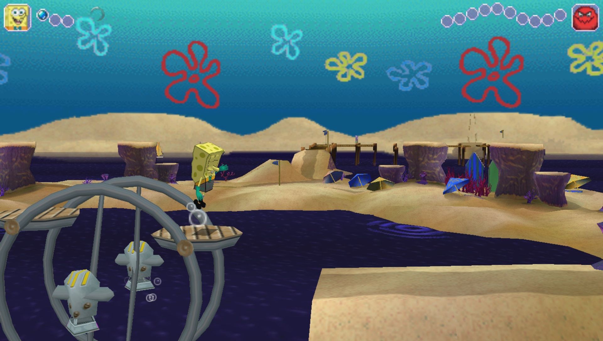 海绵宝宝：黄色复仇者PSP游戏截图第12张