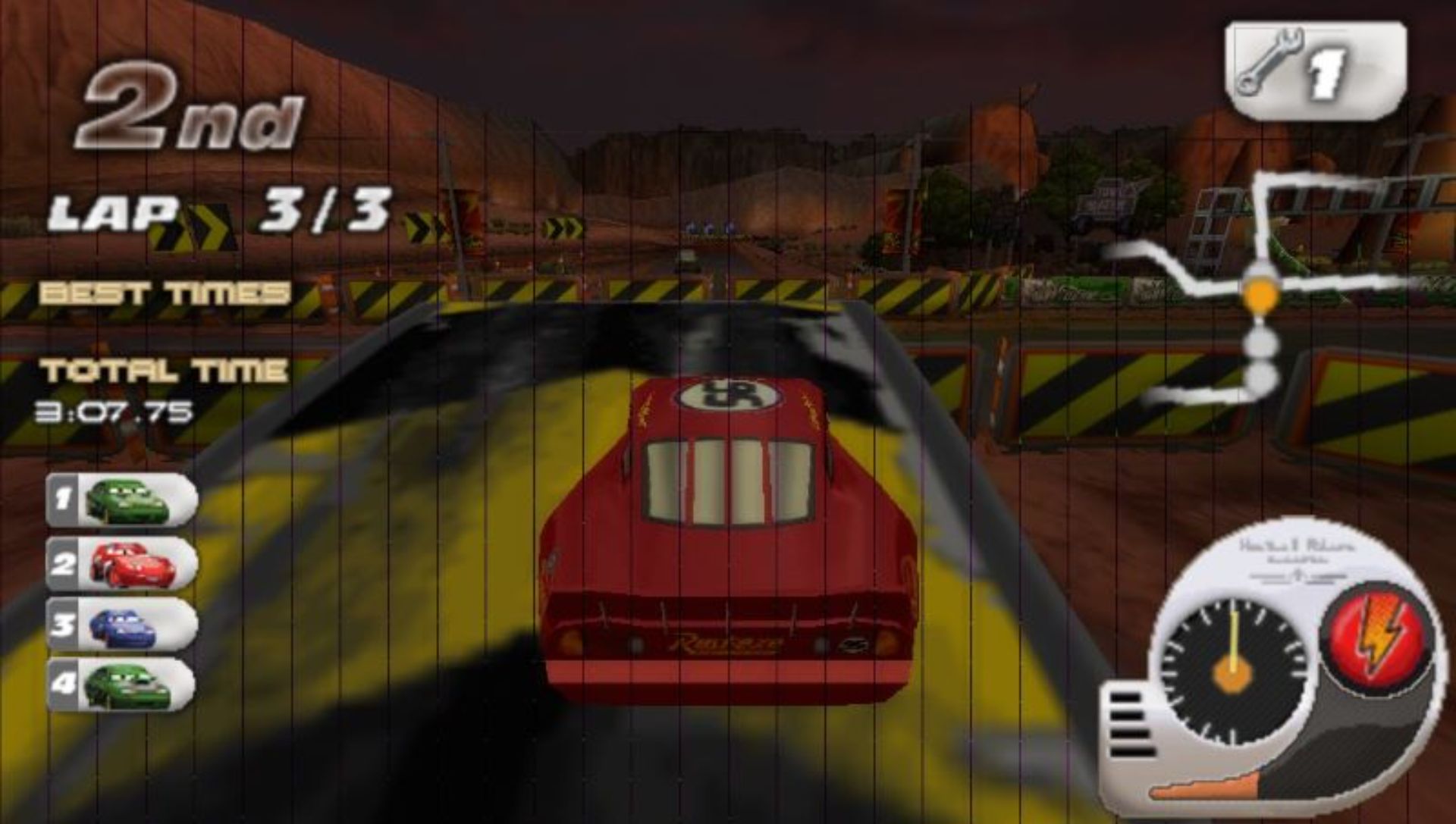 汽车总动员：竞速PSP游戏截图第12张