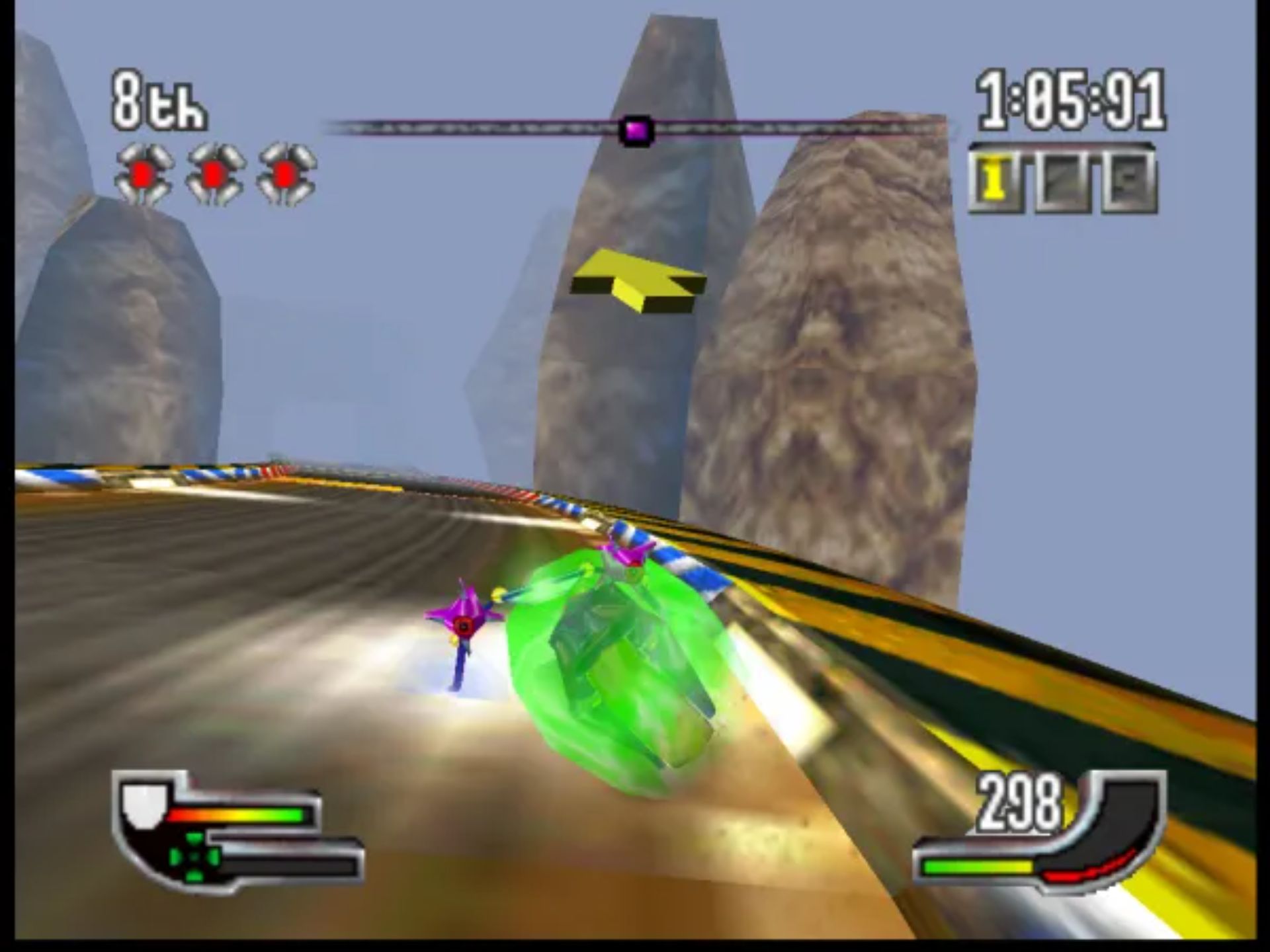 极限摩托车GN64游戏截图第11张