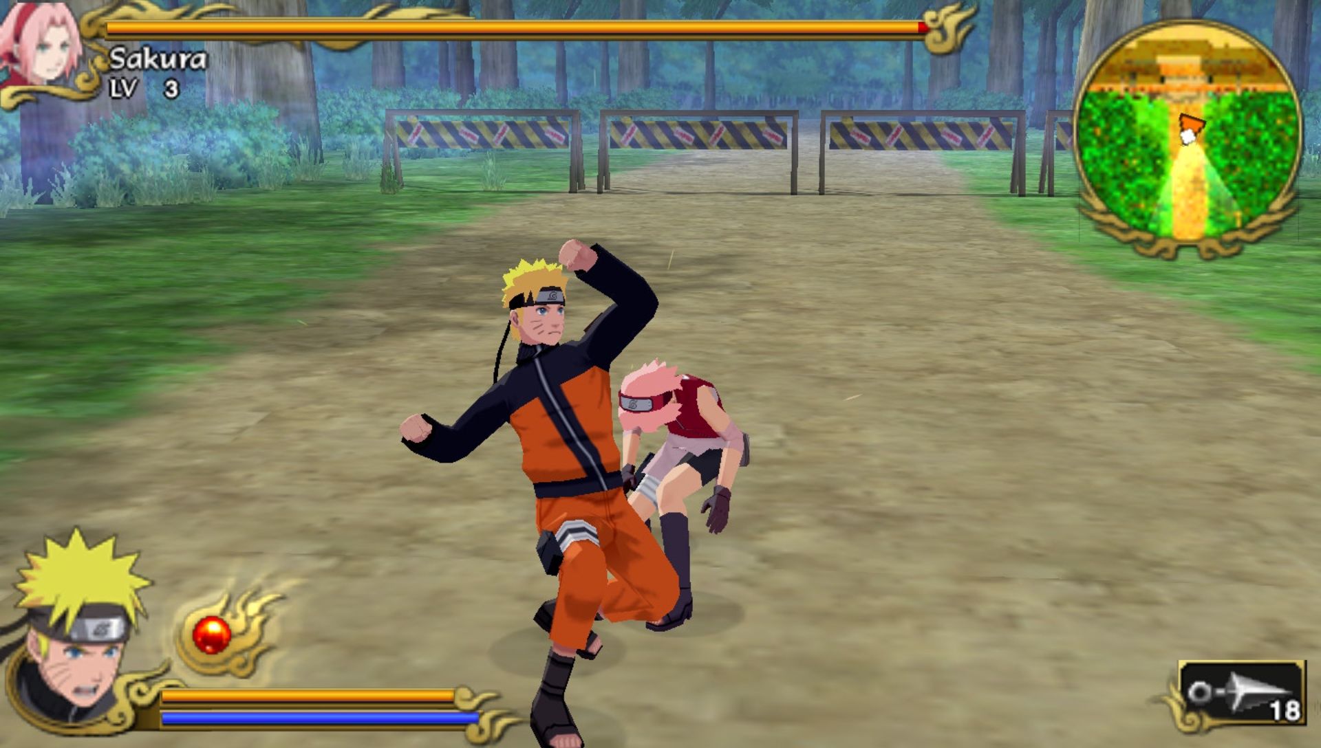 火影忍者疾风传：晓之觉醒PSP游戏截图第9张