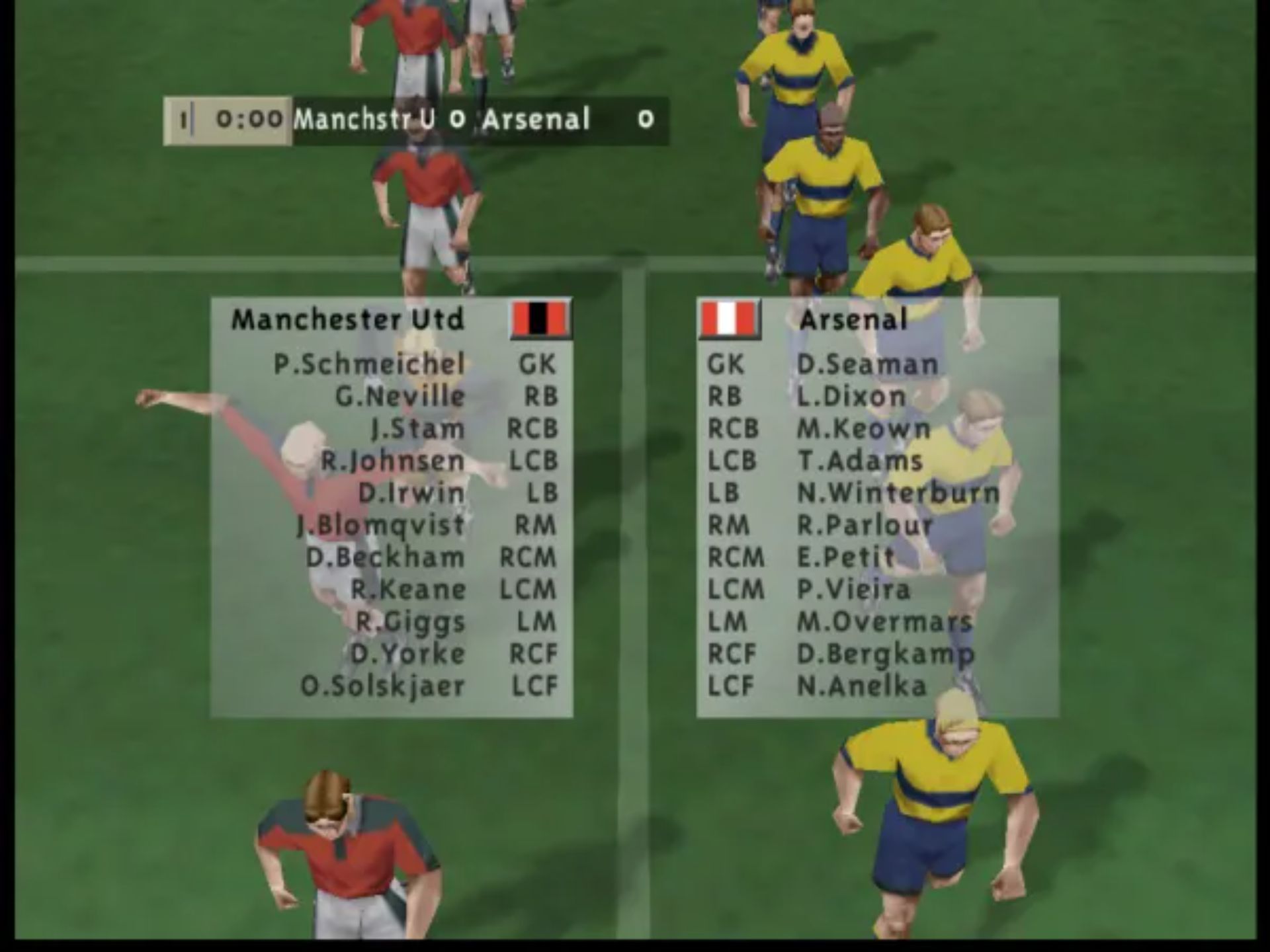 FIFA足球99N64游戏截图第17张